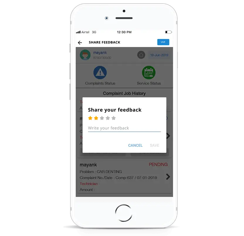 Service CRM for  Business
