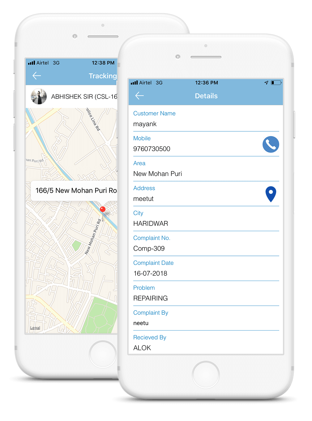 Service CRM Invoicing & Payment
