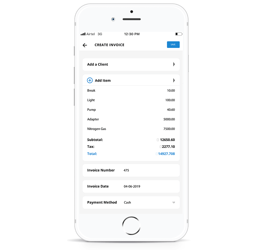 Service CRM Invoicing & Payment